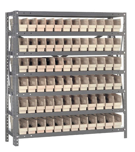 Steel Shelf Bin Unit 1239-100