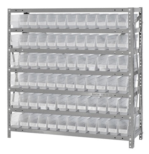 Steel Shelf Bin Unit 1239-100
