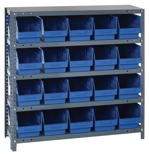 STORE-MORE 6" Shelf Bin Steel Shelving Systems 1239-202