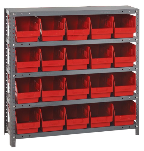 STORE-MORE 6" Shelf Bin Steel Shelving Systems 1239-202