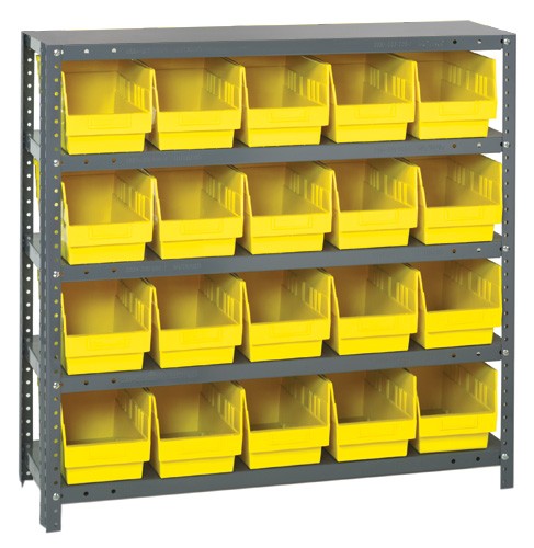 STORE-MORE 6" Shelf Bin Steel Shelving Systems 1839-204