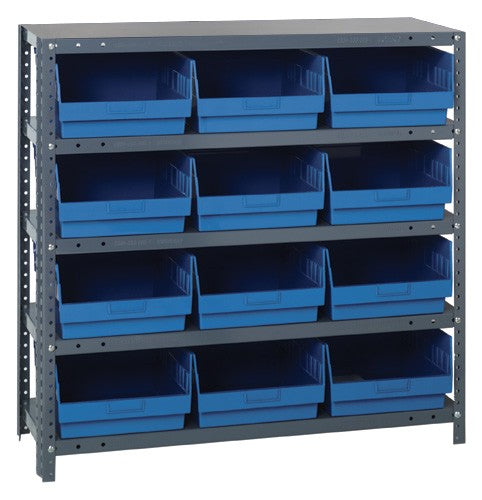 STORE-MORE 6" Shelf Bin Steel Shelving Systems 1839-210