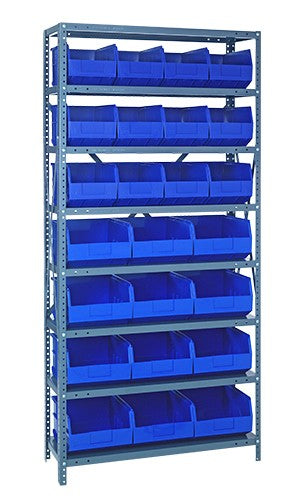 Stackable Shelf Bin Steel Shelving System 2475-483485