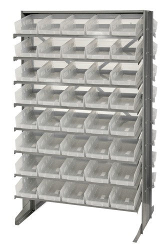 Economy 4" Shelf Bin Sloped Shelving Systems  QPRD-102