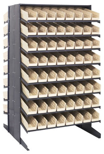 Economy 4" Shelf Bin Sloped Shelving Systems  QPRD-103