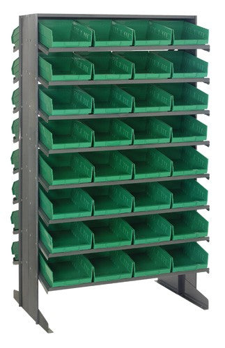 Economy 4" Shelf Bin Sloped Shelving Systems  QPRD-107