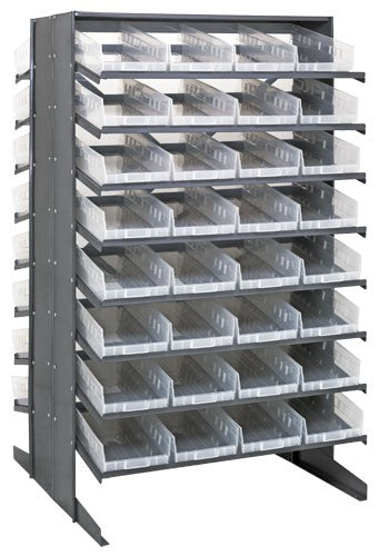 Economy 4" Shelf Bin Sloped Shelving Systems  QPRD-108