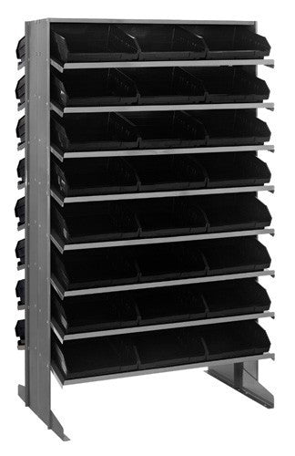 Economy 4" Shelf Bin Sloped Shelving Systems  QPRD-110