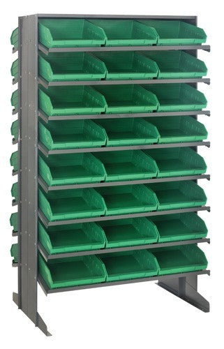 Economy 4" Shelf Bin Sloped Shelving Systems  QPRD-110