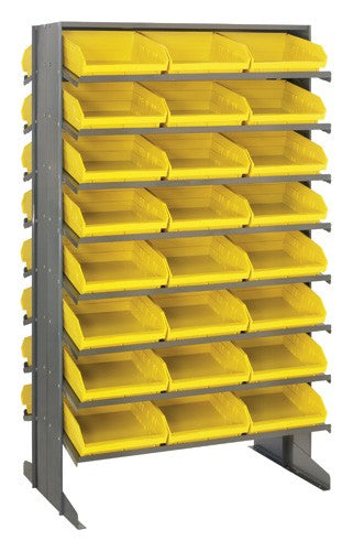Economy 4" Shelf Bin Sloped Shelving Systems  QPRD-109