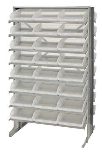 Economy 4" Shelf Bin Sloped Shelving Systems  QPRD-109