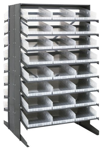 Economy 4" Shelf Bin Sloped Shelving Systems  QPRD-110