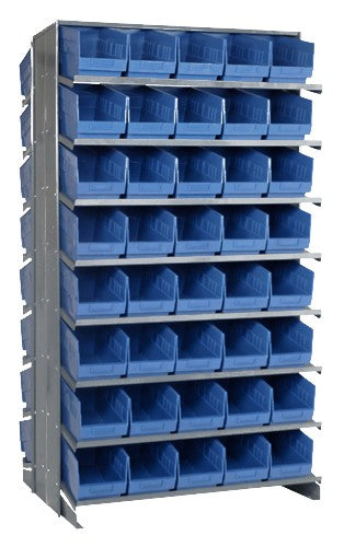 Store-More 6" Shelf Bin Sloped Shelving Systems QPRD-202