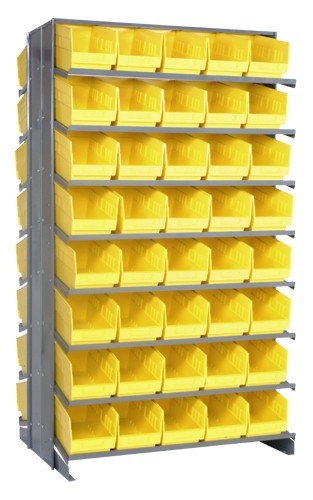 Store-More 6" Shelf Bin Sloped Shelving Systems QPRD-204
