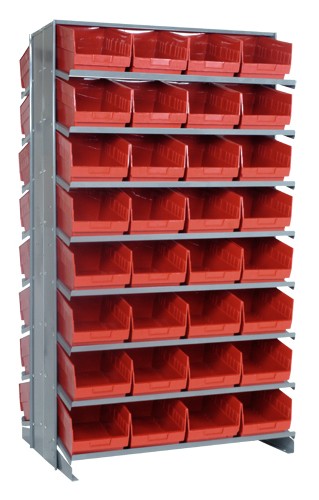 Store-More 6" Shelf Bin Sloped Shelving Systems QPRD-207