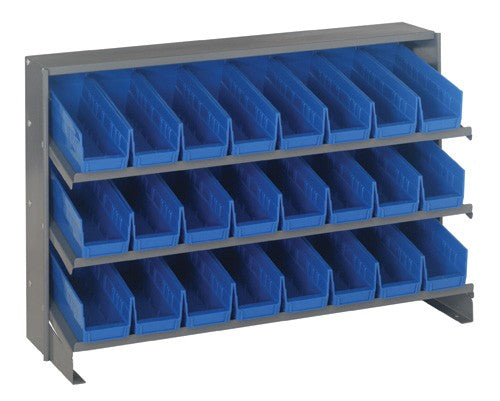 Economy 4" Shelf Bin Sloped Shelving Systems  QPRHA-101