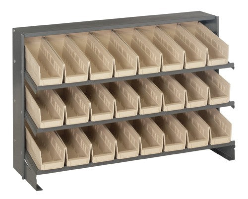 Economy 4" Shelf Bin Sloped Shelving Systems  QPRHA-101