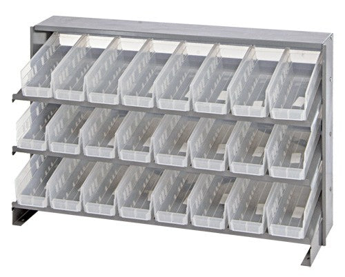 Economy 4" Shelf Bin Sloped Shelving Systems  QPRHA-101