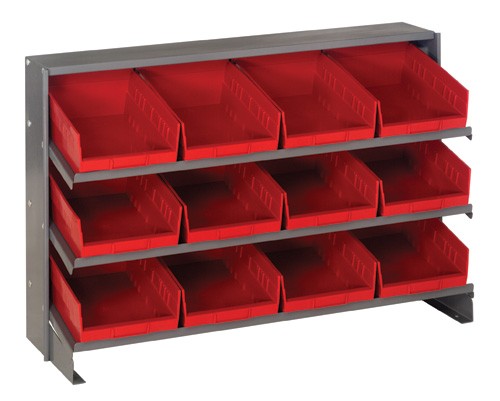 Economy 4" Shelf Bin Sloped Shelving Systems  QPRHA-107