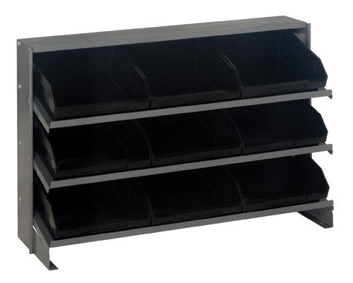 Economy 4" Shelf Bin Sloped Shelving Systems  QPRHA-109