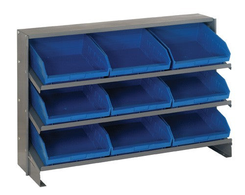 Economy 4" Shelf Bin Sloped Shelving Systems  QPRHA-109