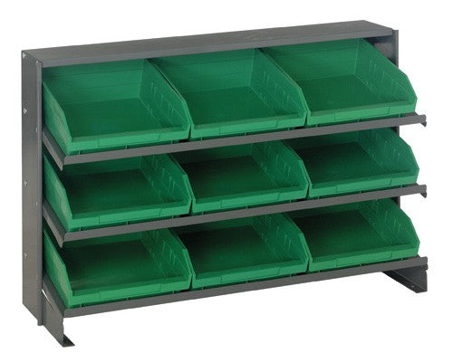 Economy 4" Shelf Bin Sloped Shelving Systems  QPRHA-109