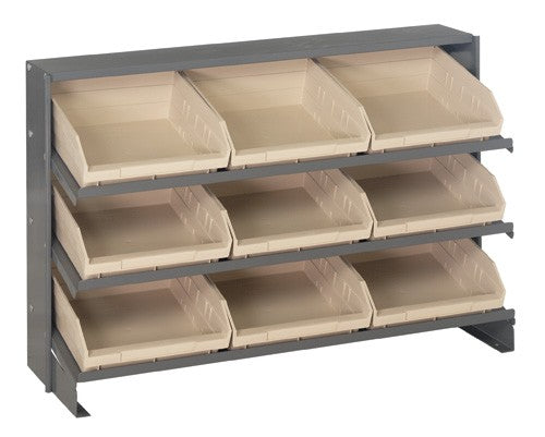 Economy 4" Shelf Bin Sloped Shelving Systems  QPRHA-109