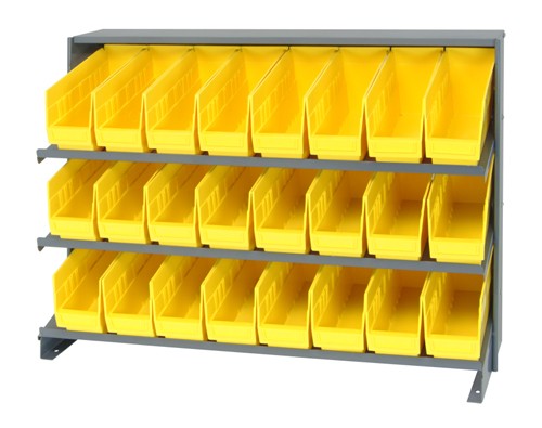Store-More 6" Shelf Bin Sloped Shelving Systems QPRHA-201
