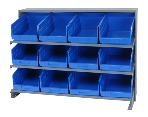Store-More 6" Shelf Bin Sloped Shelving Systems QPRHA-207