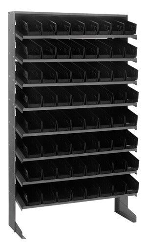 Economy 4" Shelf Bin Sloped Shelving Systems  QPRS-101