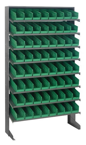 Economy 4" Shelf Bin Sloped Shelving Systems  QPRS-101