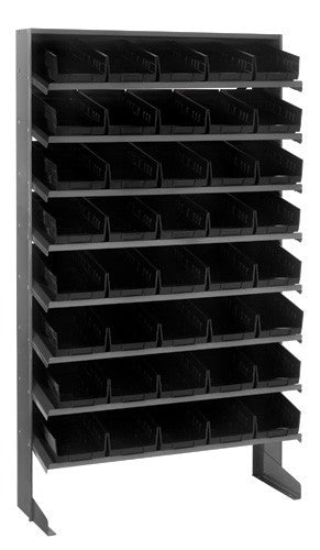 Economy 4" Shelf Bin Sloped Shelving Systems  QPRS-104
