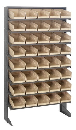 Economy 4" Shelf Bin Sloped Shelving Systems  QPRS-104