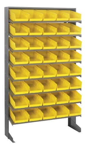 Economy 4" Shelf Bin Sloped Shelving Systems  QPRS-102