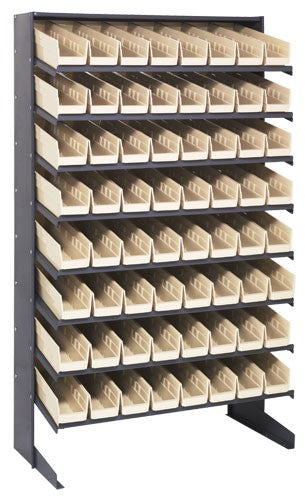 Economy 4" Shelf Bin Sloped Shelving Systems  QPRS-103