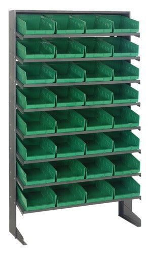 Economy 4" Shelf Bin Sloped Shelving Systems  QPRS-108