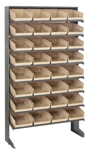Economy 4" Shelf Bin Sloped Shelving Systems  QPRS-108