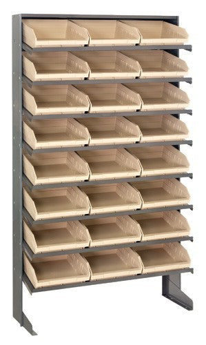 Economy 4" Shelf Bin Sloped Shelving Systems  QPRS-110
