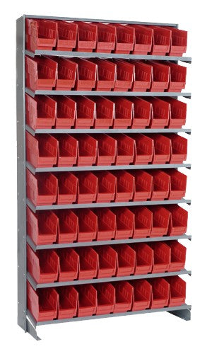 Store-More 6" Shelf Bin Sloped Shelving Systems QPRS-201