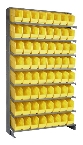 Store-More 6" Shelf Bin Sloped Shelving Systems QPRS-201