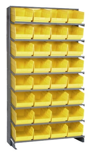 Store-More 6" Shelf Bin Sloped Shelving Systems QPRS-208