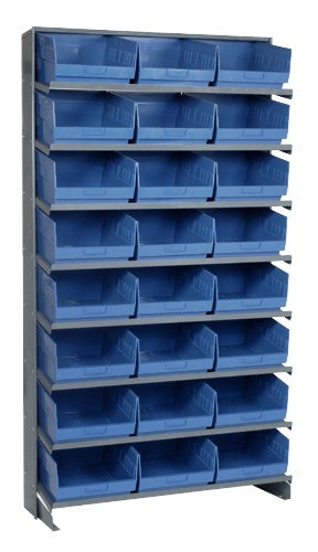 Store-More 6" Shelf Bin Sloped Shelving Systems QPRS-209