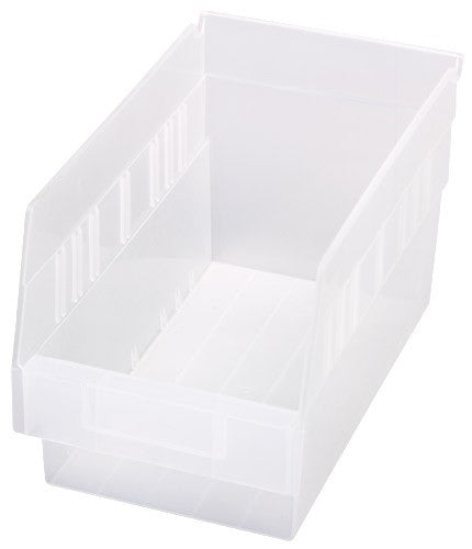 STORE-MORE 6"H Shelf Bin  11-5/8" x 6-5/8" x 6" ( Case of 30 )