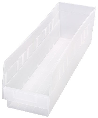 STORE-MORE 6"H Shelf Bin 23-5/8" x 6-5/8" x 6" ( Case of 8 )