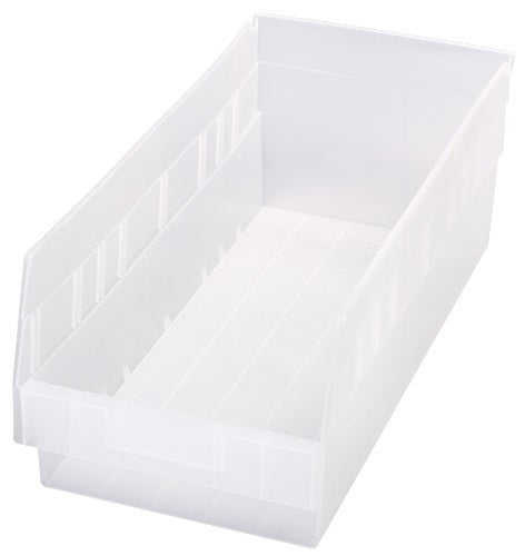 STORE-MORE 6"H Shelf Bin  17-7/8" x 8-3/8" x 6" ( Case of 10 )