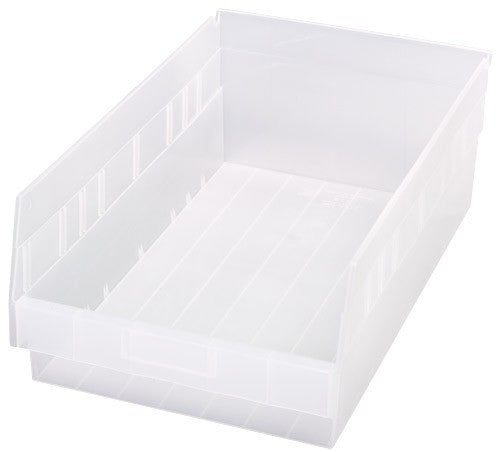 STORE-MORE 6"H Shelf Bin 17-7/8" x 11-1/8" x 6" ( Case of 8 )