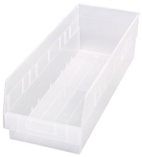 STORE-MORE 6"H Shelf Bin 23-5/8" x 8-3/8" x 6" ( Case of 6 )