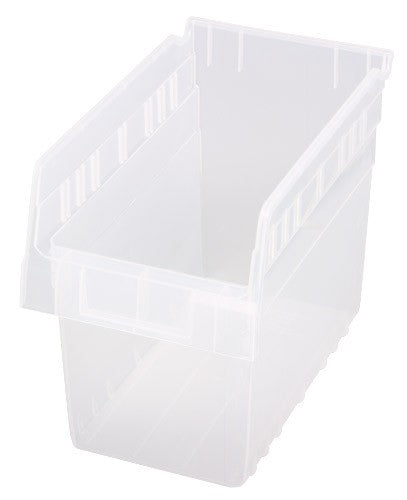 Store-Max 8"Shelf Bin QSB802CL ( Case of 30 )