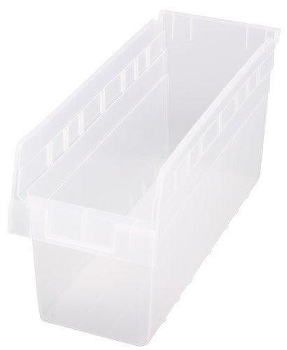 Store-Max 8"Shelf Bin QSB804CL ( Case of 20 )