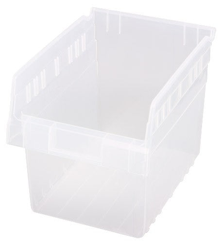 Store-Max 8"Shelf Bin QSB807CL ( Case of 20 )